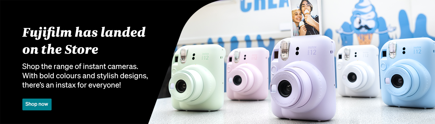Fujifilm has landed on the store
